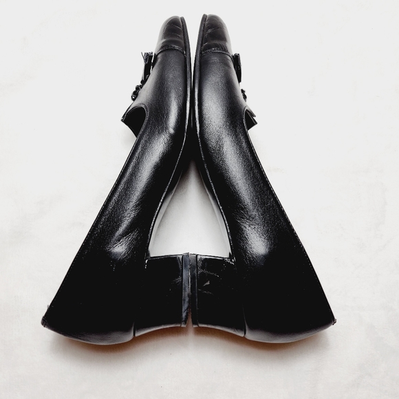 2 X CALIFORNIA MAGDESIANS leather Tassel pumps, black and bronze - Picture 5 of 16